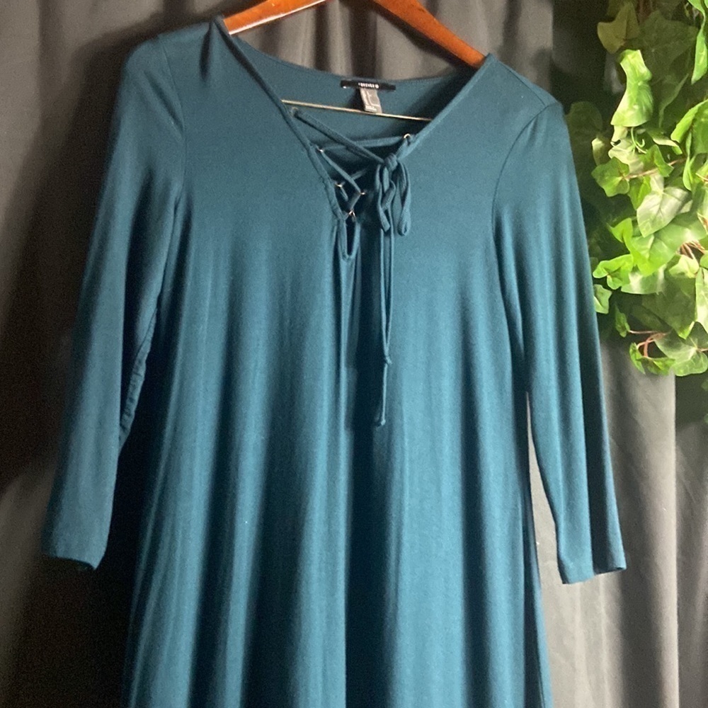 Forever 21 green Knit Dress​ - Picture 3 of 6
